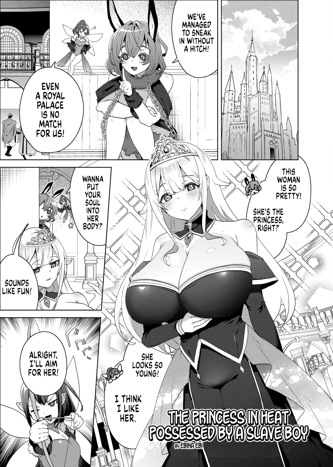 The Princess in Heat Possessed by a Slave Boy - Page 1