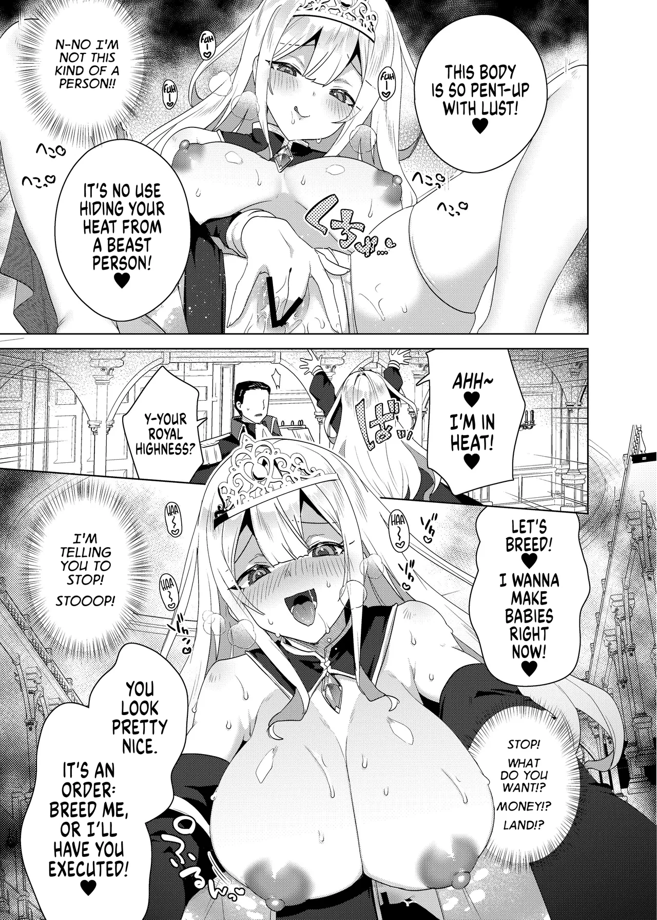 The Princess in Heat Possessed by a Slave Boy - Page 3