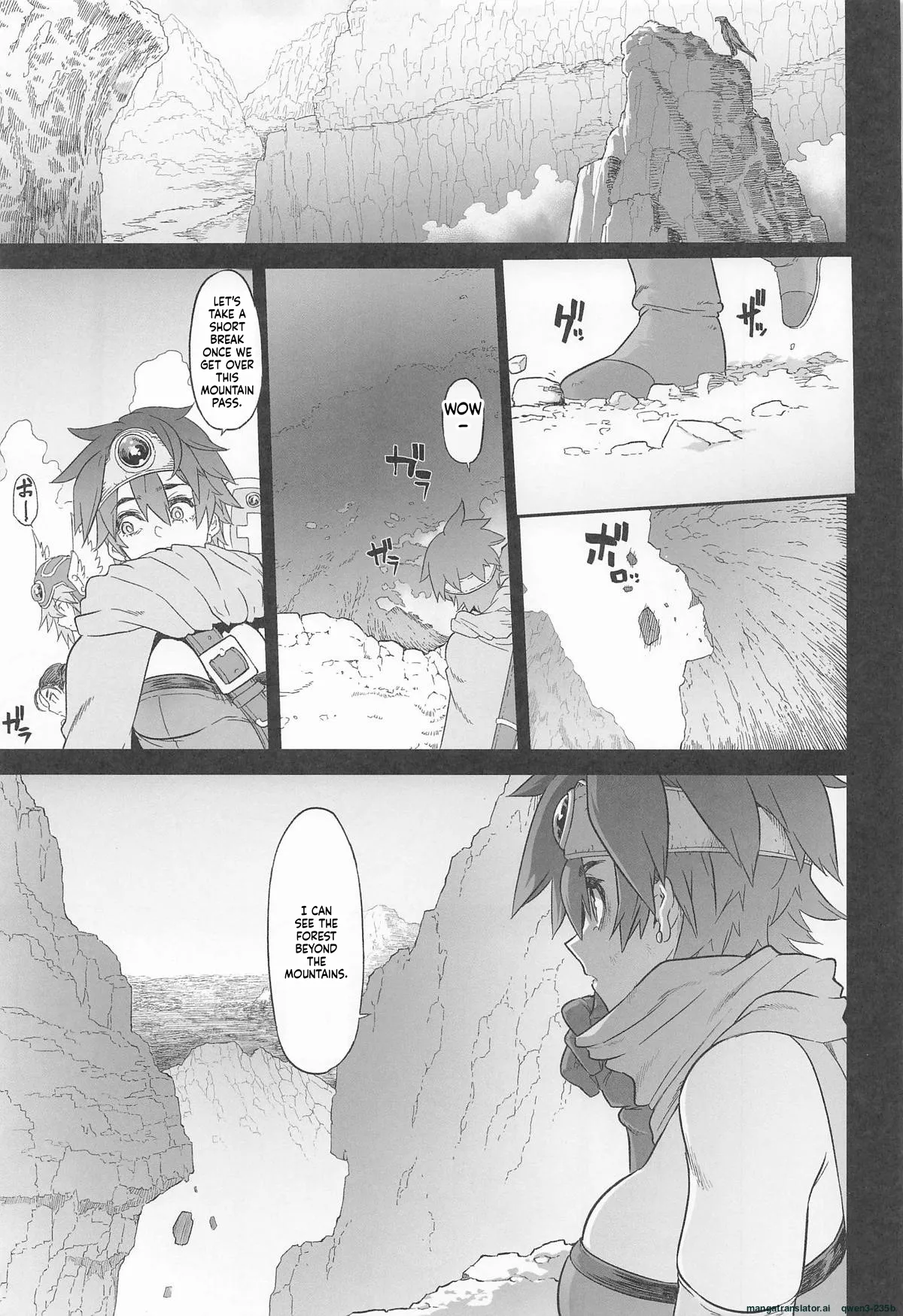 Onna Yuusha no Tabi 7 Yoru no Machi no Onna Boukensha - Page 3
