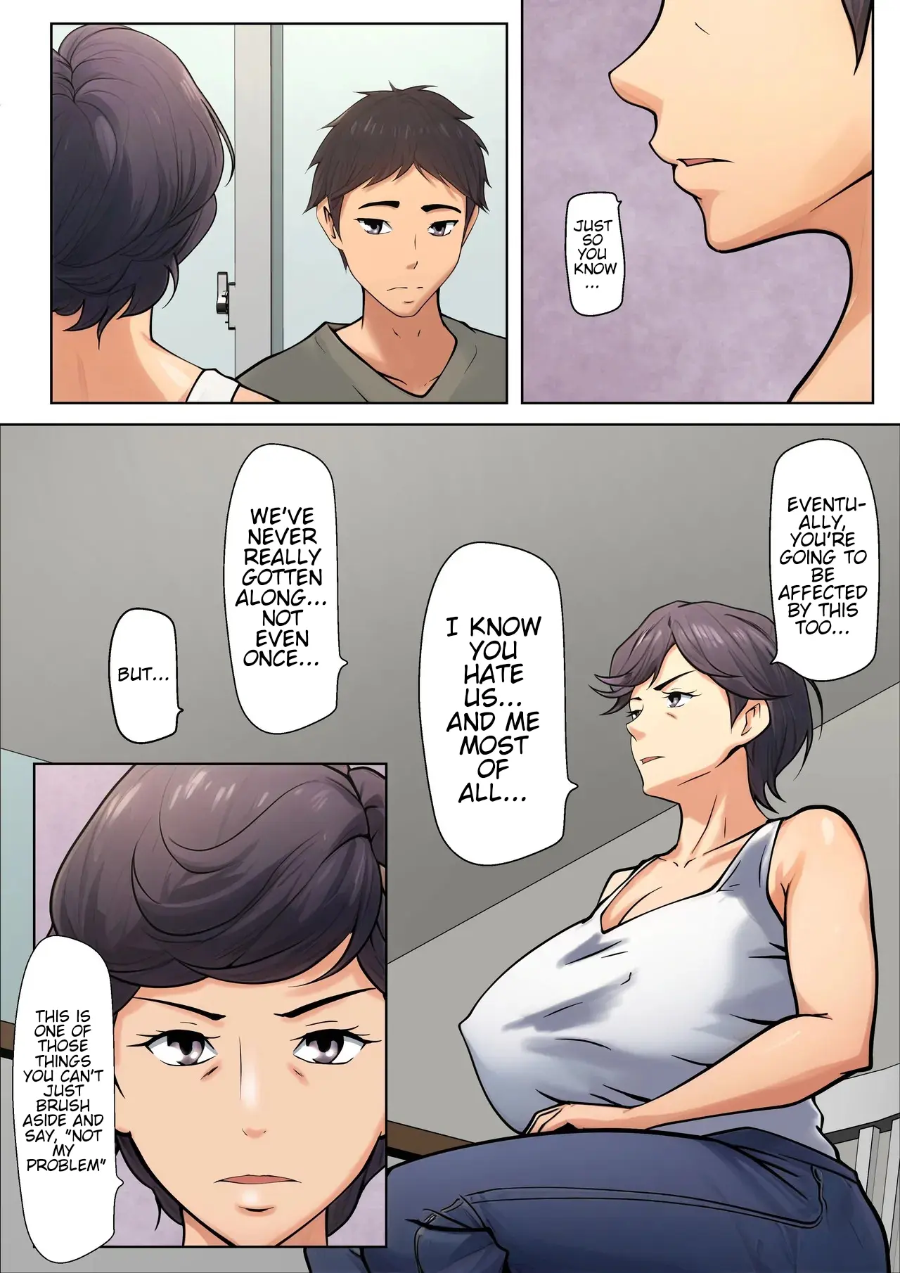 I guess I have no choice but to have sex with my mom. - Page 11
