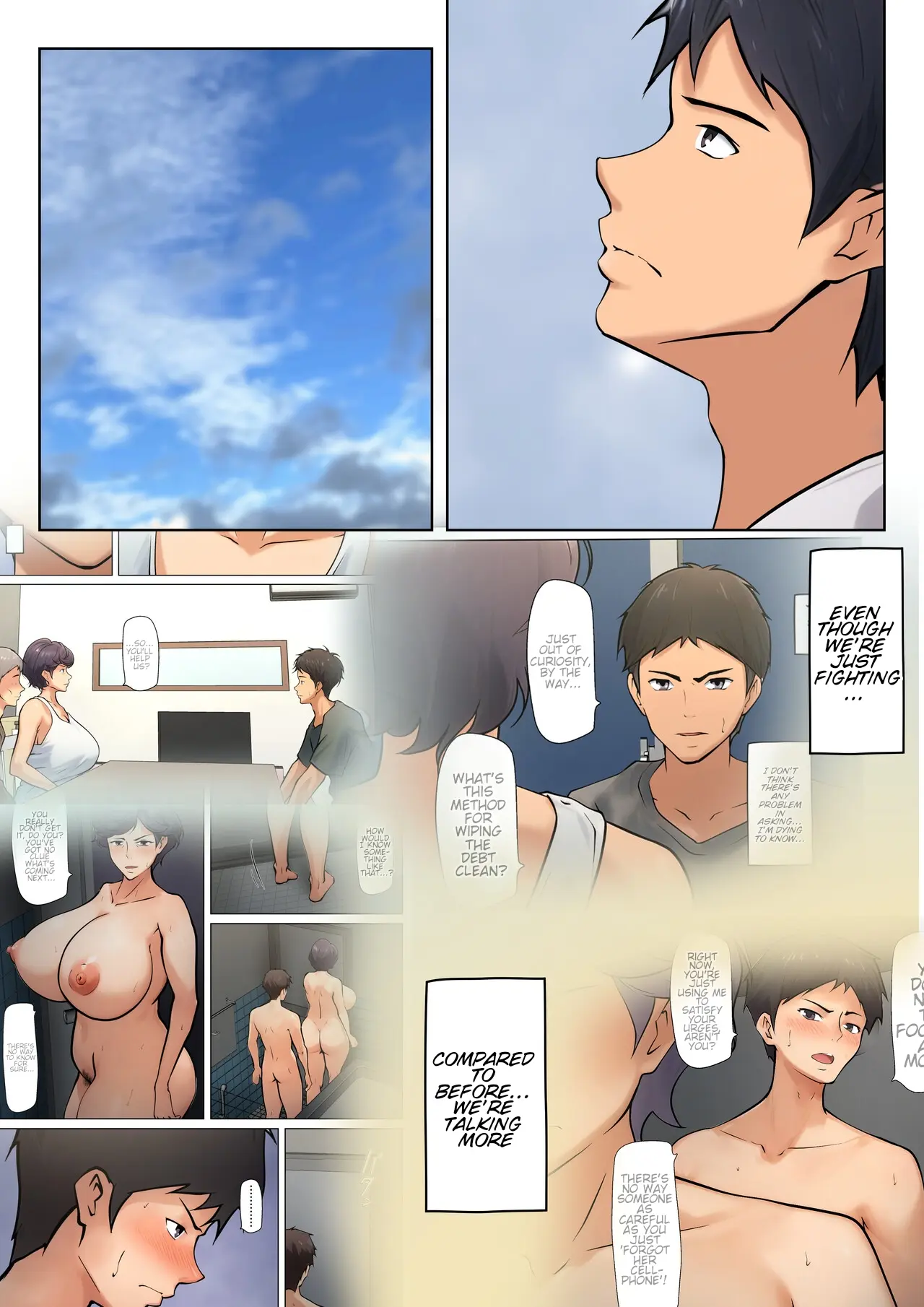 I guess I have no choice but to have sex with my mom. - Page 196