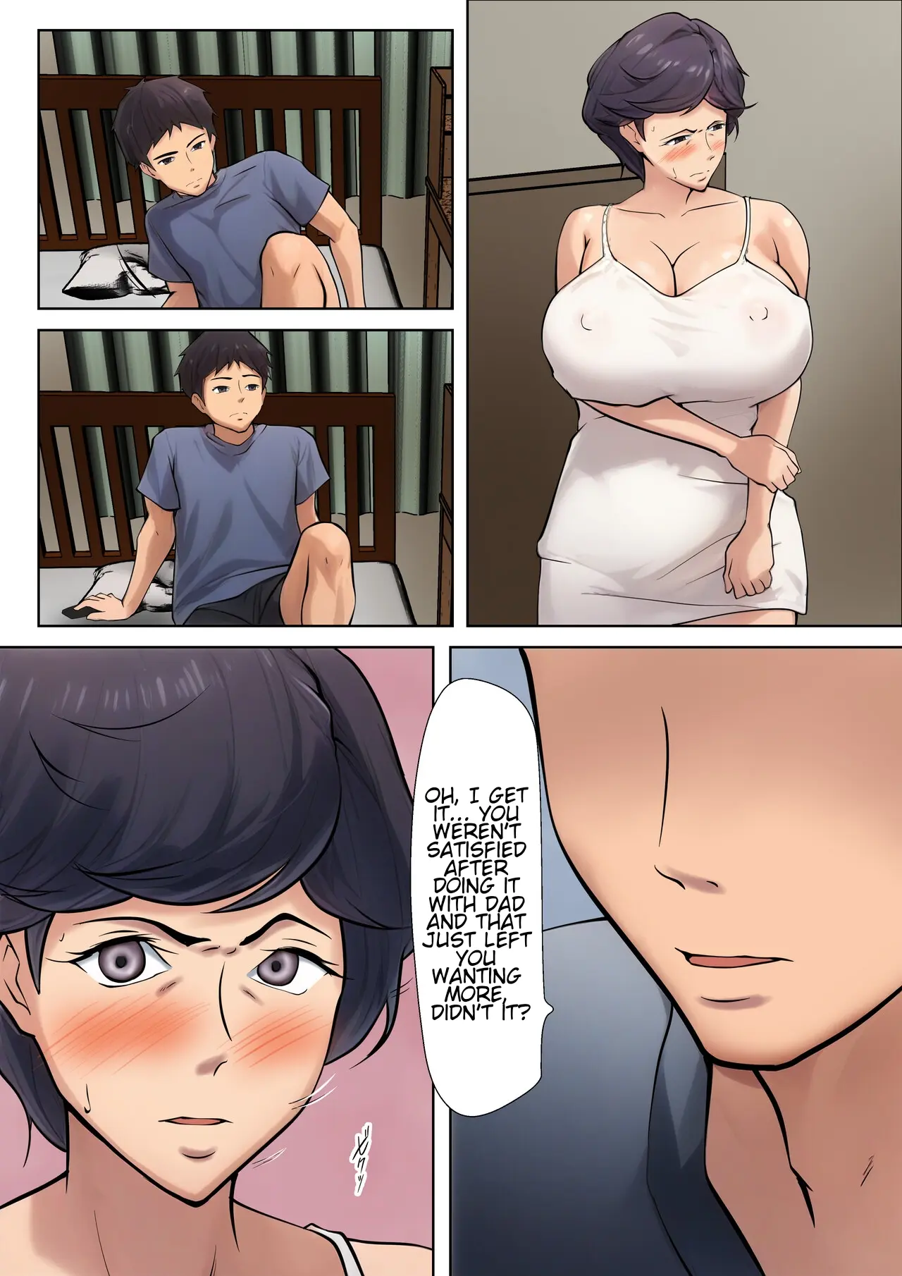 I guess I have no choice but to have sex with my mom. - Page 205