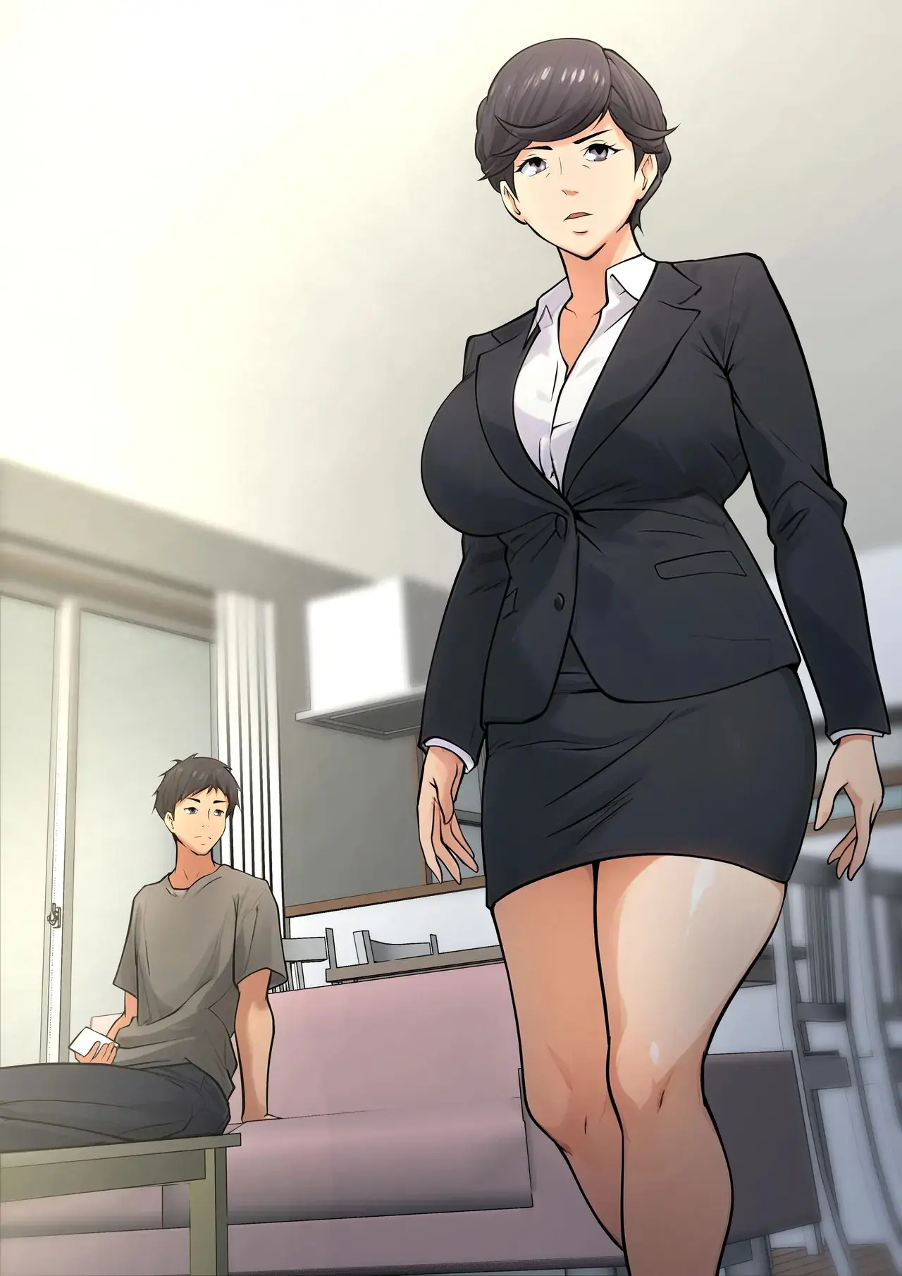 I guess I have no choice but to have sex with my mom. - Page 25