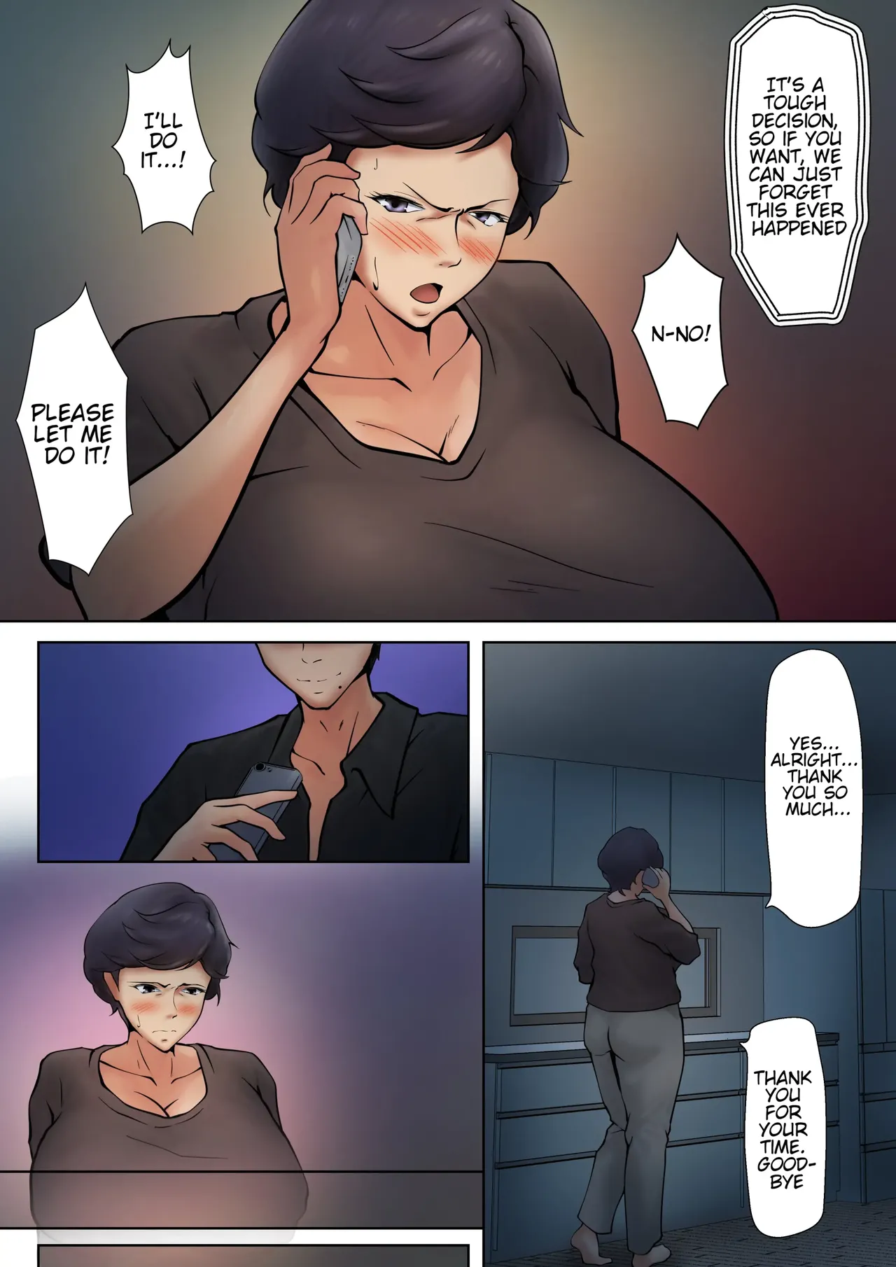 I guess I have no choice but to have sex with my mom. - Page 284