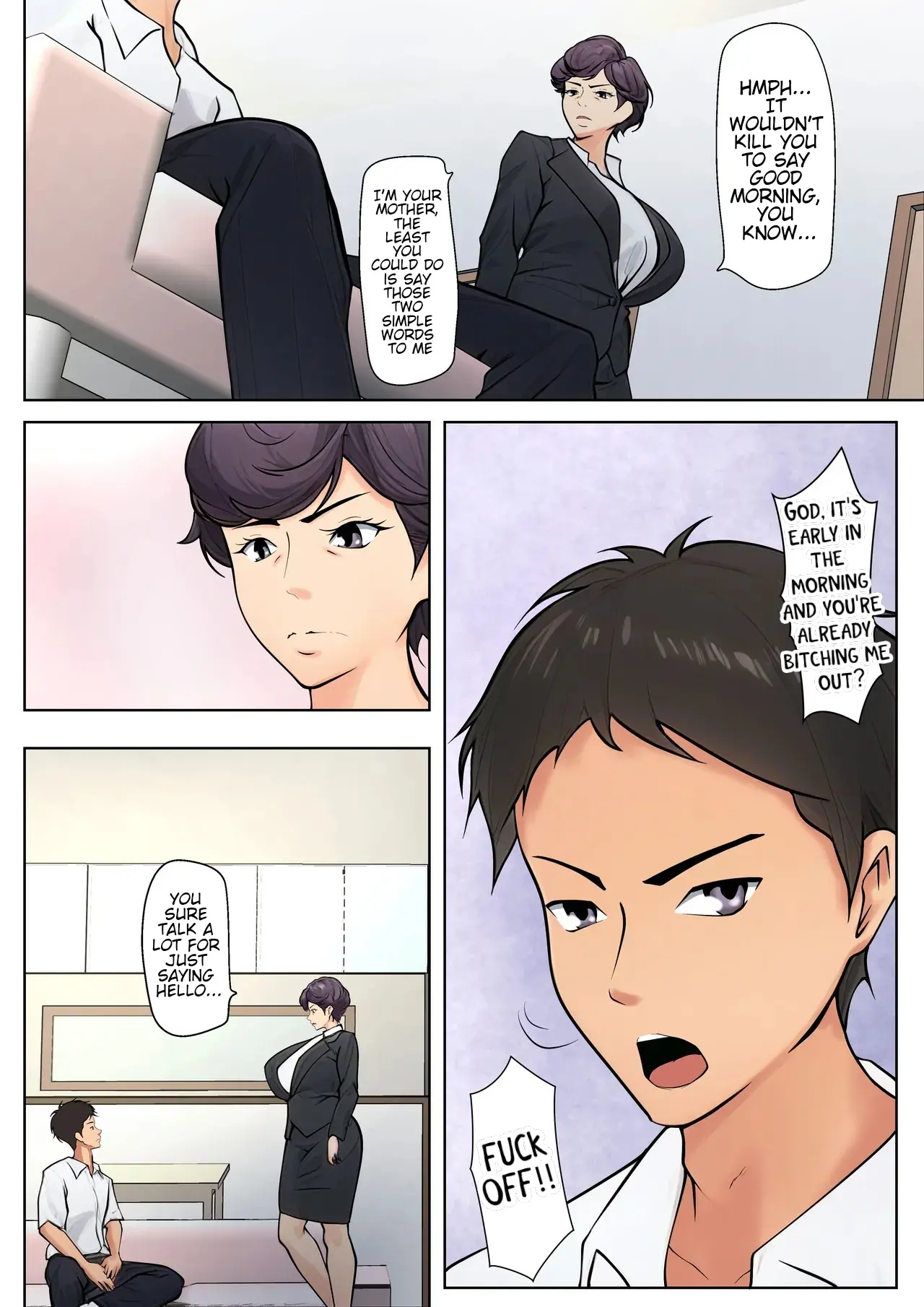 I guess I have no choice but to have sex with my mom. - Page 5