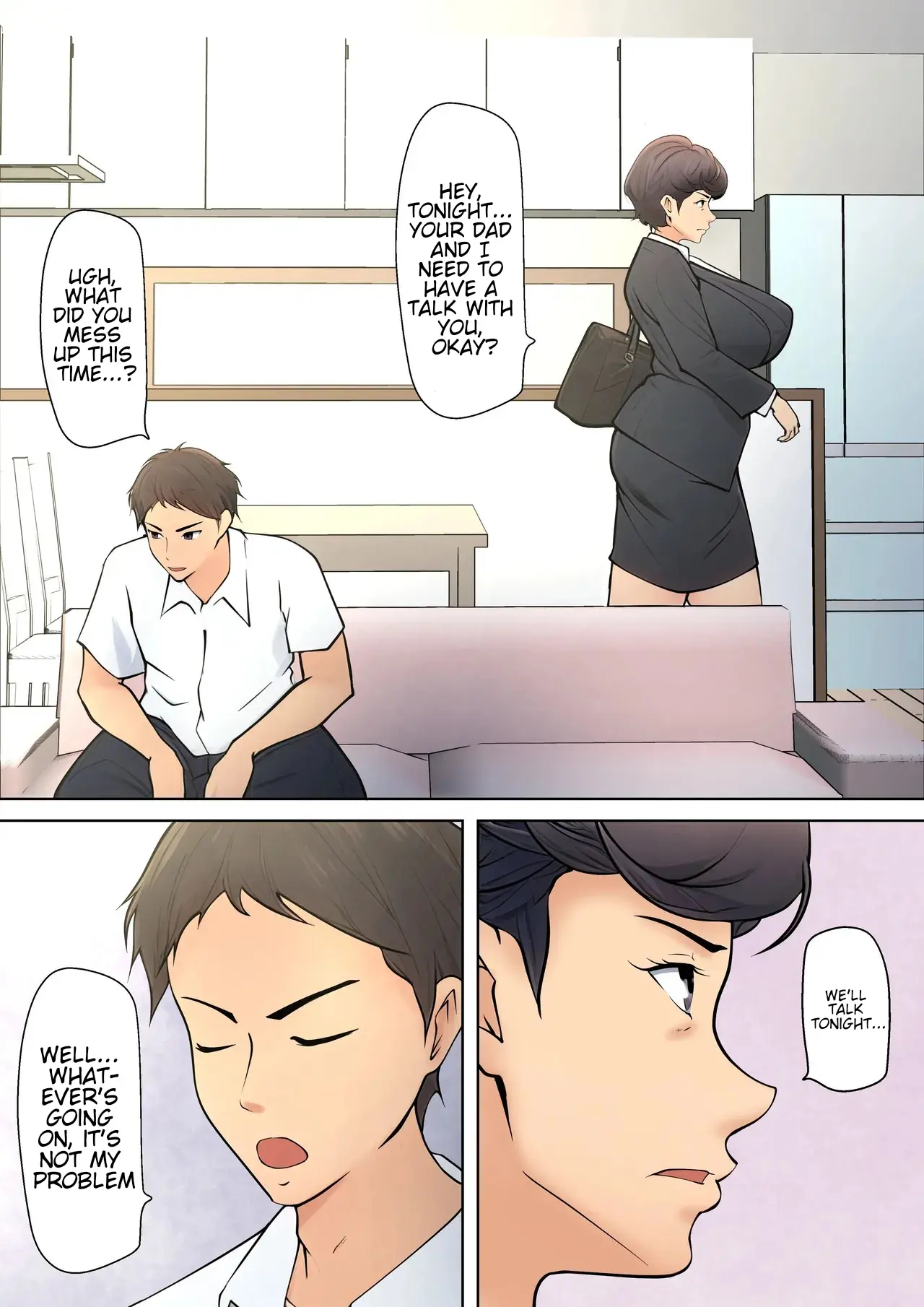 I guess I have no choice but to have sex with my mom. - Page 7