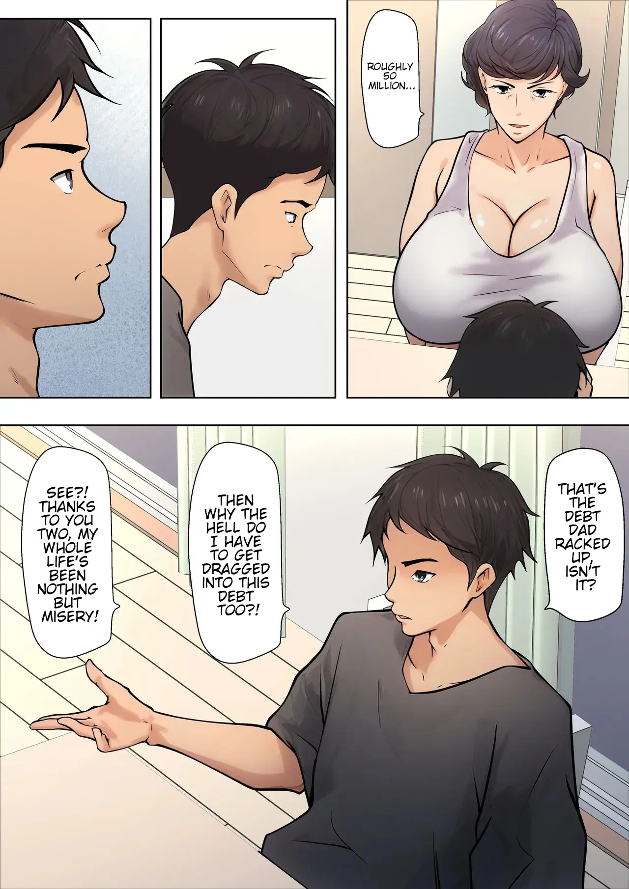I guess I have no choice but to have sex with my mom. - Page 9