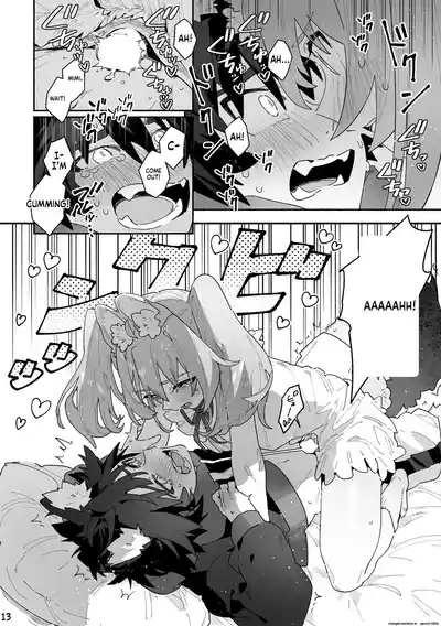 ♂ ga Uke. Usagi-chan x Ookami-kun - Page 13