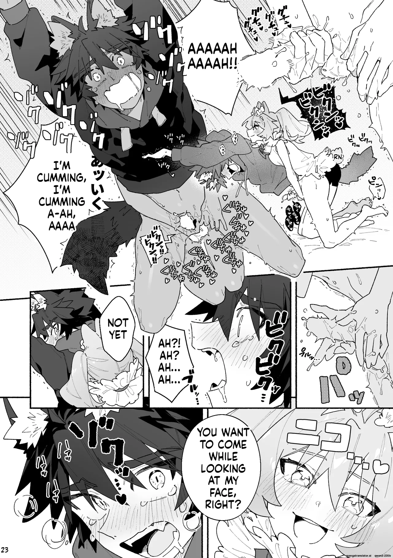 ♂ ga Uke. Usagi-chan x Ookami-kun - Page 23