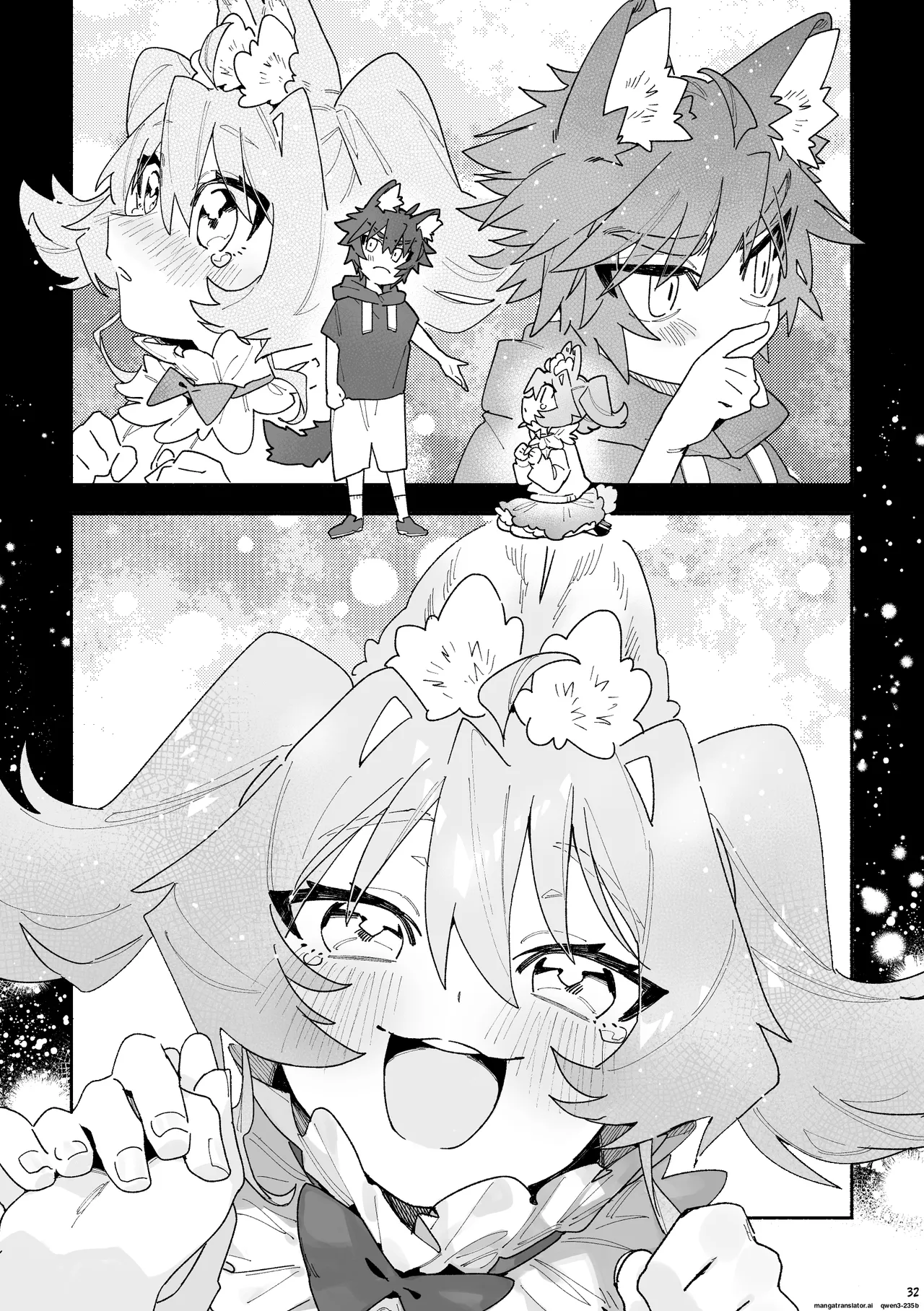 ♂ ga Uke. Usagi-chan x Ookami-kun - Page 32