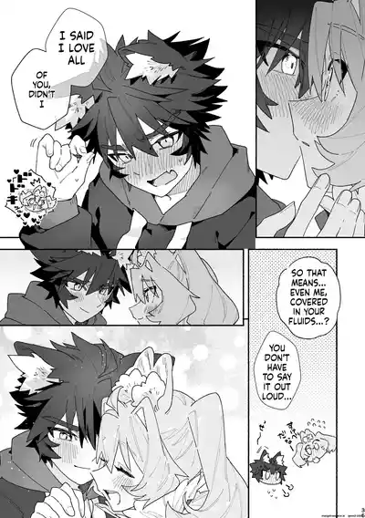 ♂ ga Uke. Usagi-chan x Ookami-kun - Page 36