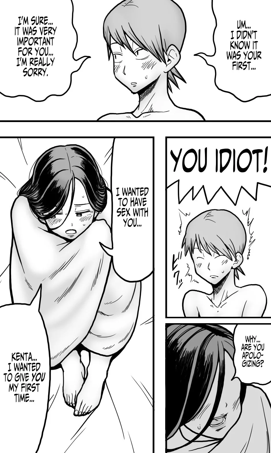 A Plain Late 30's Virgin Aunt Gives In To Lust For Rude Nephew - Page 31