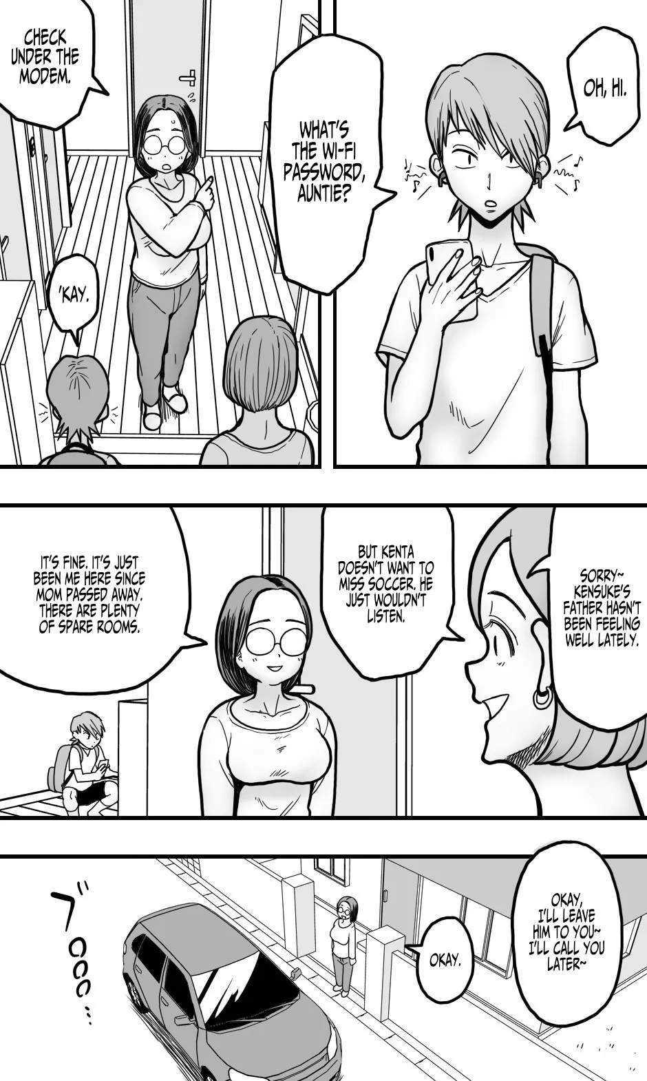 A Plain Late 30's Virgin Aunt Gives In To Lust For Rude Nephew - Page 4