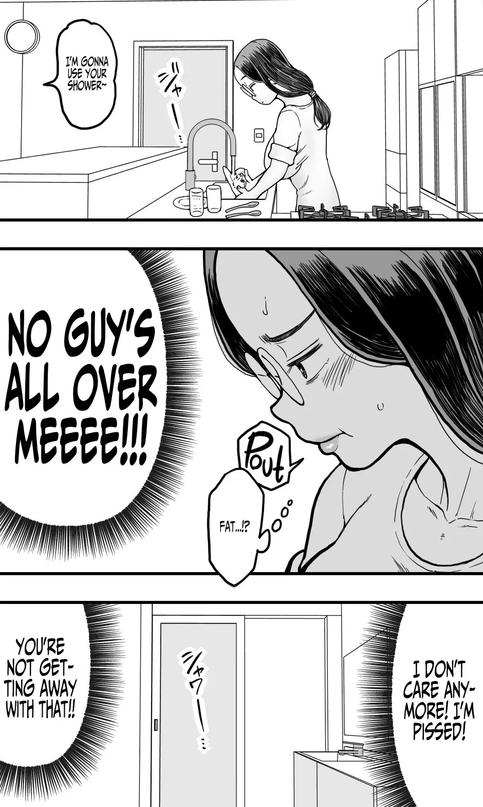 A Plain Late 30's Virgin Aunt Gives In To Lust For Rude Nephew - Page 9