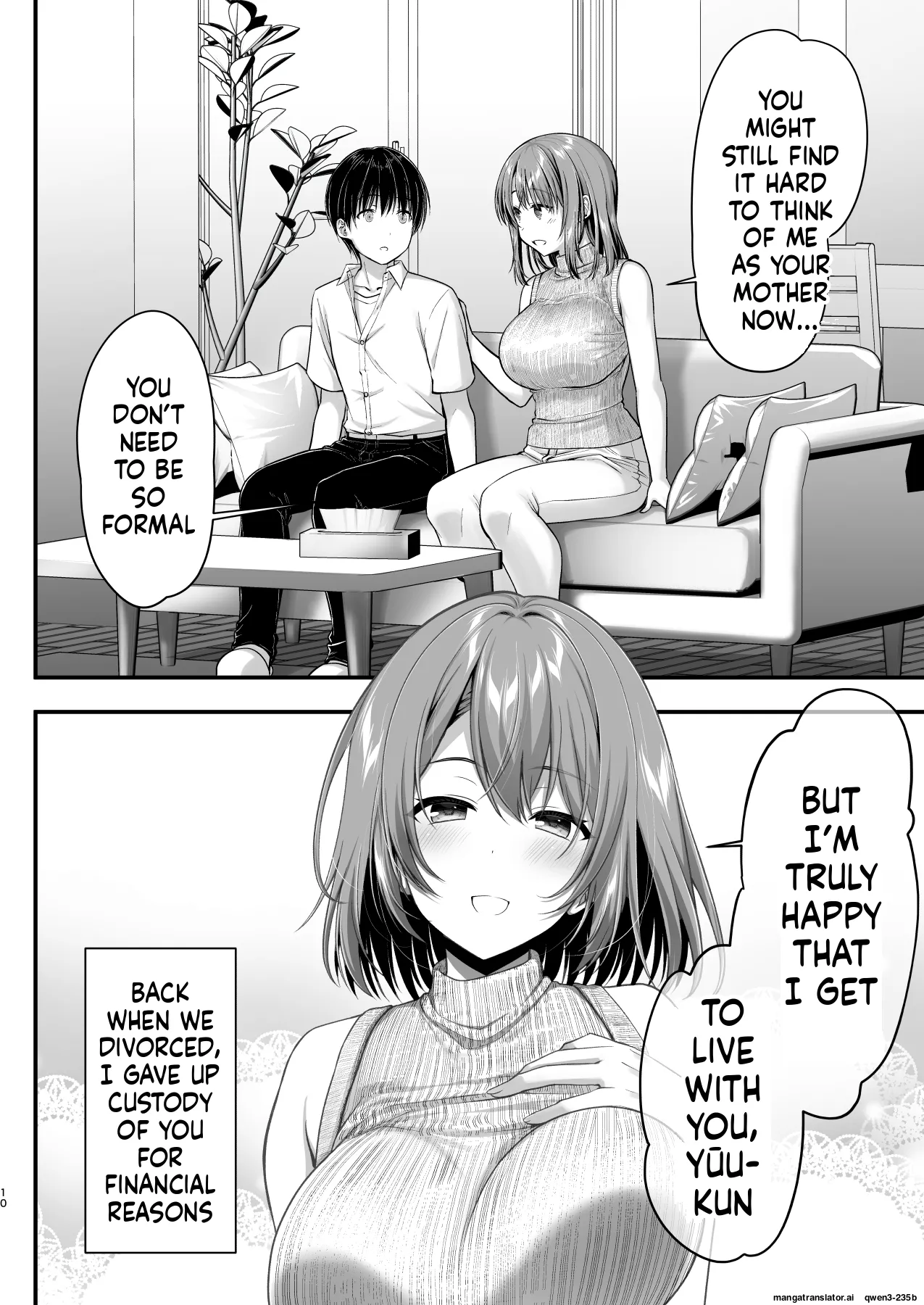 Kon'na Sukebena Karada de Hahaoya wa Muridaro! Muboubi sugiru Haha de Nuki makuru Hibi Remake - Page 10
