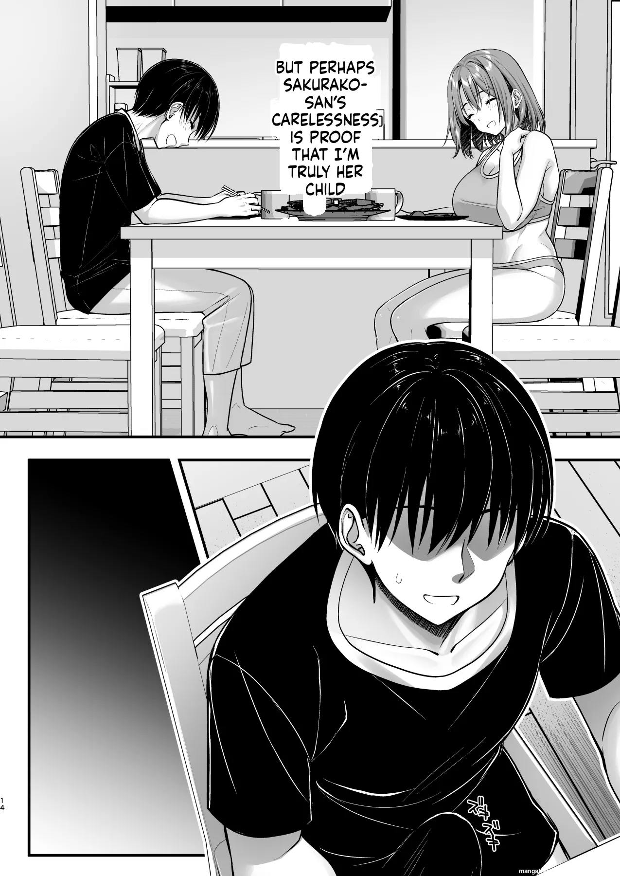 Kon'na Sukebena Karada de Hahaoya wa Muridaro! Muboubi sugiru Haha de Nuki makuru Hibi Remake - Page 14