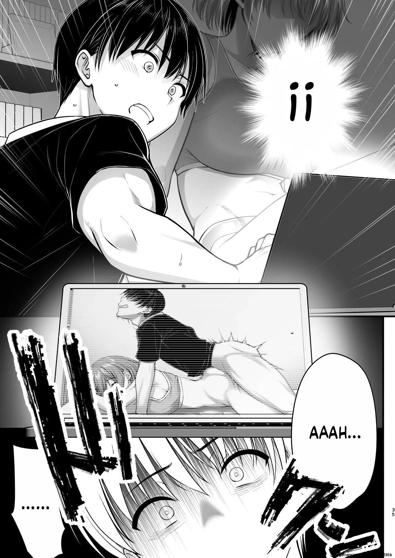 Kon'na Sukebena Karada de Hahaoya wa Muridaro! Muboubi sugiru Haha de Nuki makuru Hibi Remake - Page 35