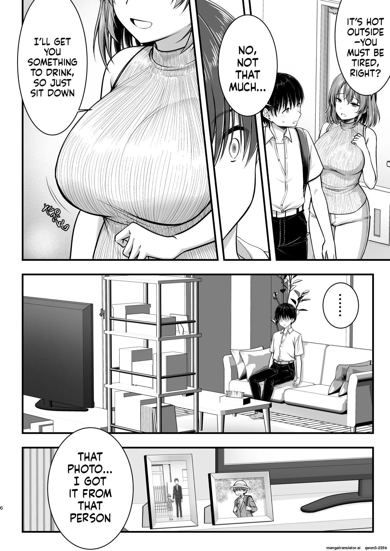 Kon'na Sukebena Karada de Hahaoya wa Muridaro! Muboubi sugiru Haha de Nuki makuru Hibi Remake - Page 6