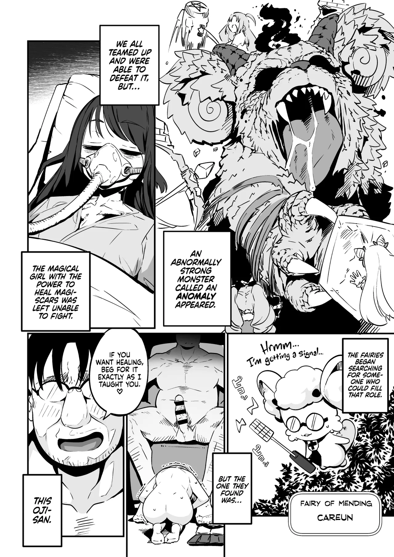 Mahou Shoujo no Naoshikata (Otoshikata) Kizu o Naoseru no wa Oji-san dake!! | Healing (Breaking) a Magical Girl - Only Oji-san Can Cure Her Wounds! - Page 11