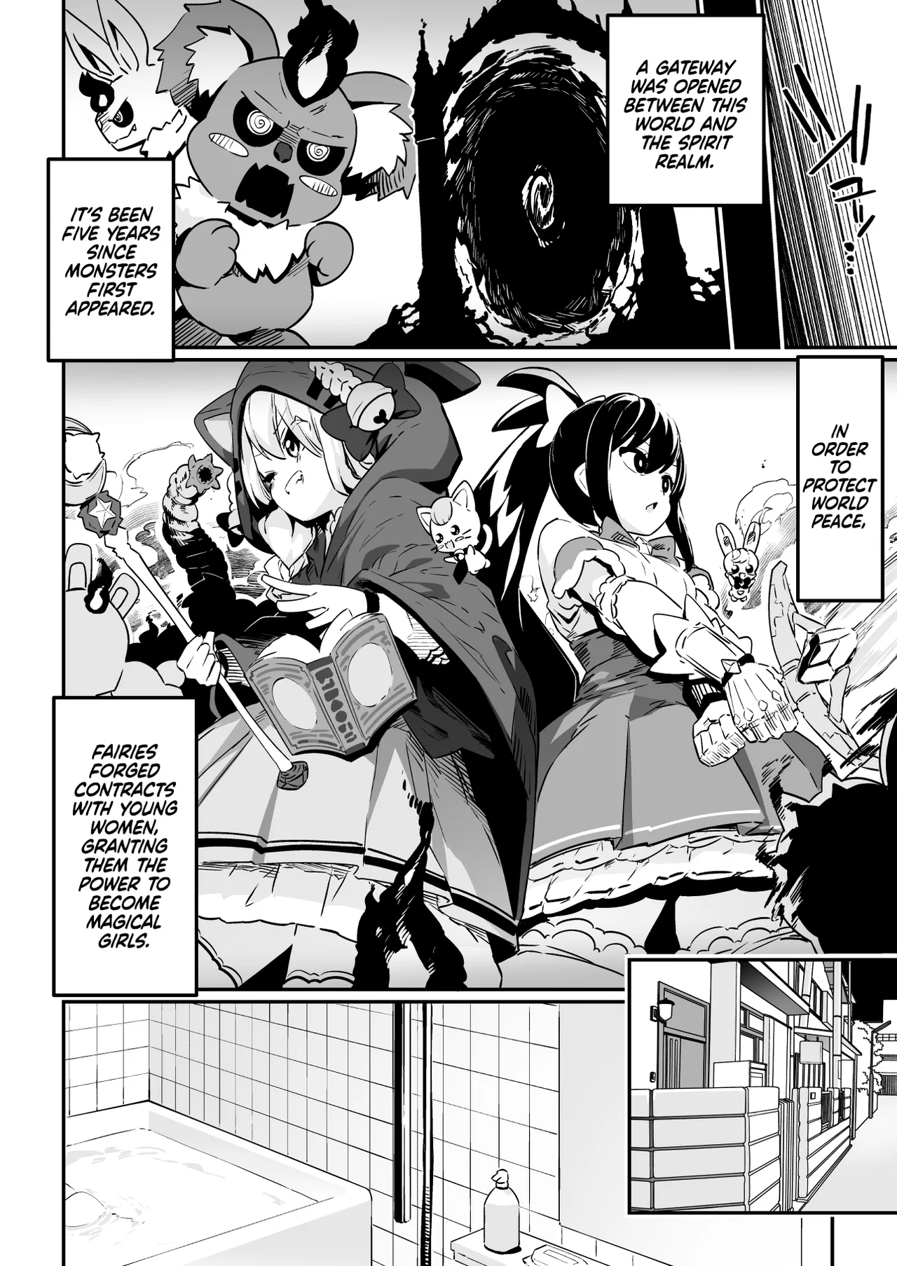 Mahou Shoujo no Naoshikata (Otoshikata) Kizu o Naoseru no wa Oji-san dake!! | Healing (Breaking) a Magical Girl - Only Oji-san Can Cure Her Wounds! - Page 5