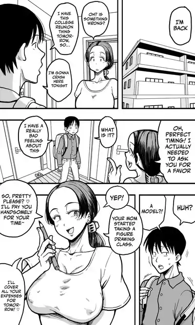 I was Acting as a Nude Model for My Mom, but then... I Caught a Glimpse of Her Panties, Got a Boner, and Well... - Page 3