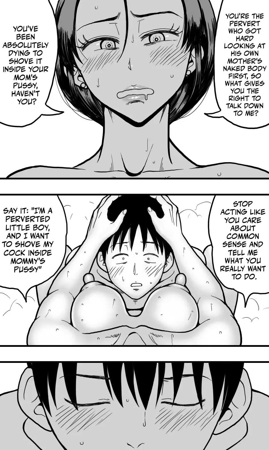 I was Acting as a Nude Model for My Mom, but then... I Caught a Glimpse of Her Panties, Got a Boner, and Well... - Page 35