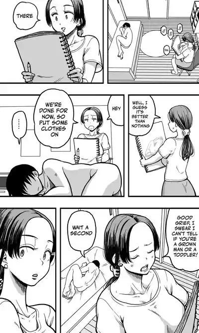 I was Acting as a Nude Model for My Mom, but then... I Caught a Glimpse of Her Panties, Got a Boner, and Well... - Page 9