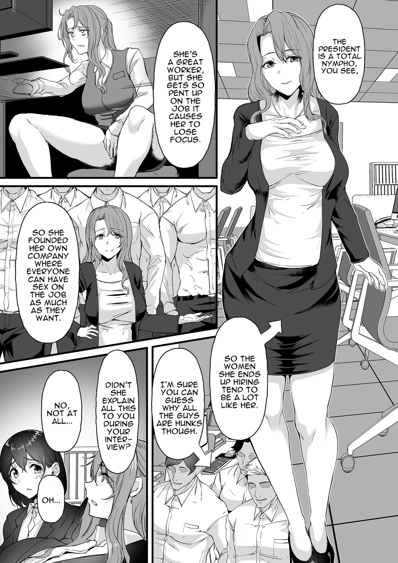 What Became of the New Recruit who Joined a Company Full of Sluts!! - Page 21