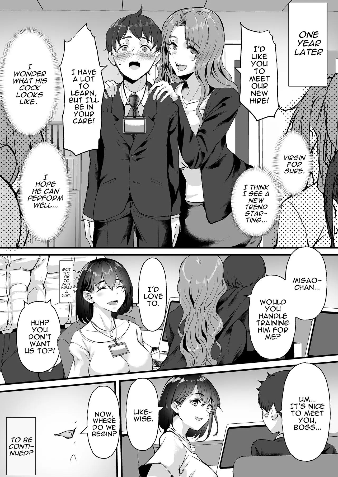What Became of the New Recruit who Joined a Company Full of Sluts!! - Page 44