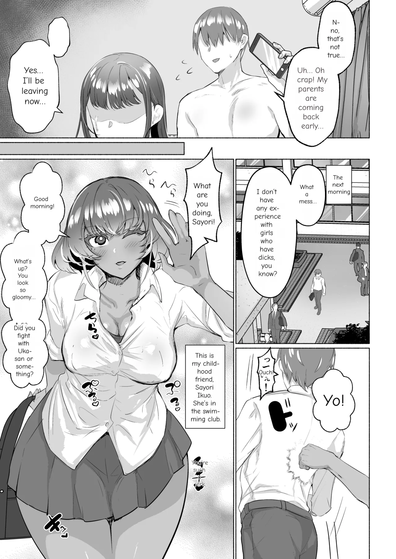 Seiso Kanojo no Noumiso ga Nietagiru Futanari Kintama ni Okasarete Osananajimi kara Kaasan made Shuui no Mesu Subete Kuichirakasu Yarichin Osu ni Natteru... - Page 7
