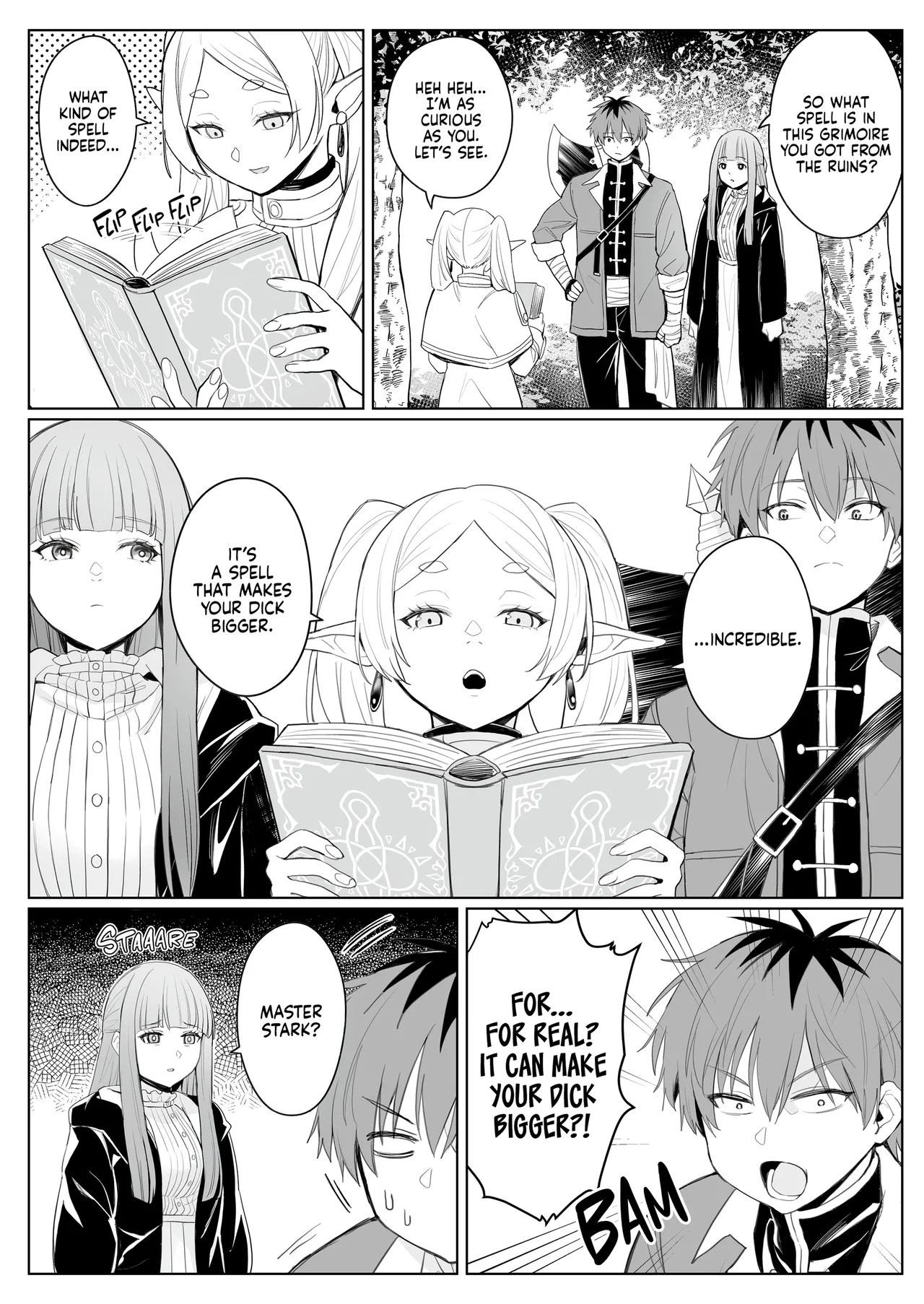 Chinchin ga Ookiku Naru Mahou | A Spell That Makes Your Dick Bigger - Page 2