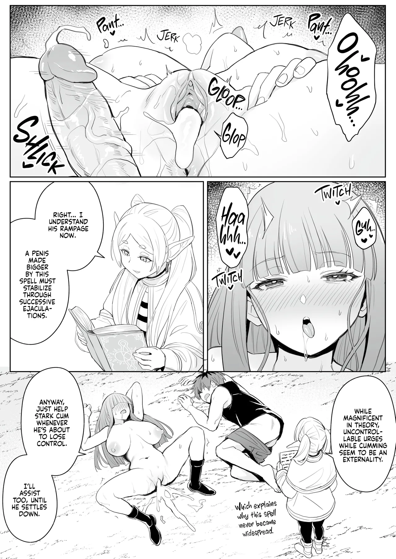 Chinchin ga Ookiku Naru Mahou | A Spell That Makes Your Dick Bigger - Page 9