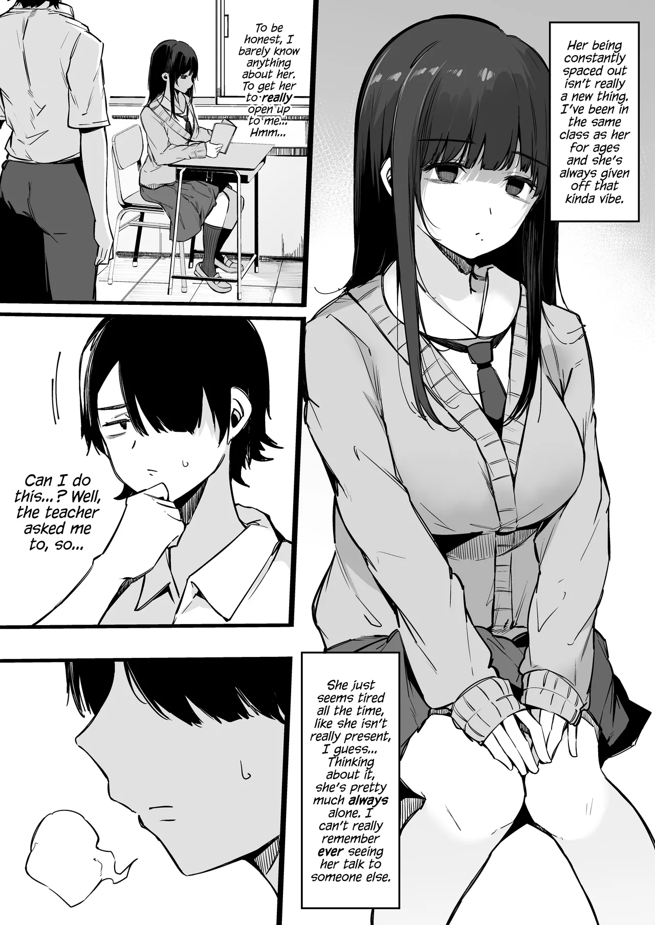 From That Day On, The Plain Looking Succubus Tried Her Hardest TO Drain My Cum - Page 4