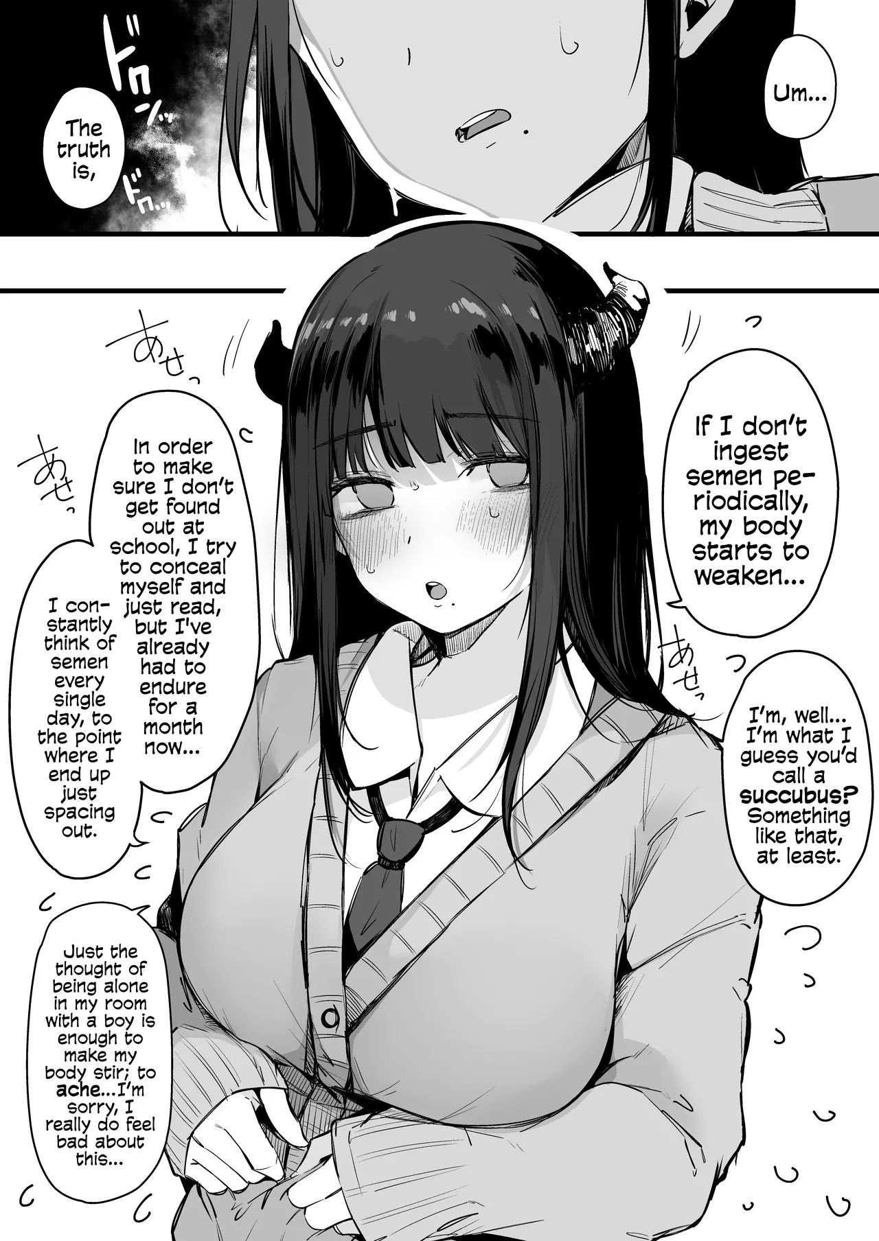 From That Day On, The Plain Looking Succubus Tried Her Hardest TO Drain My Cum - Page 9