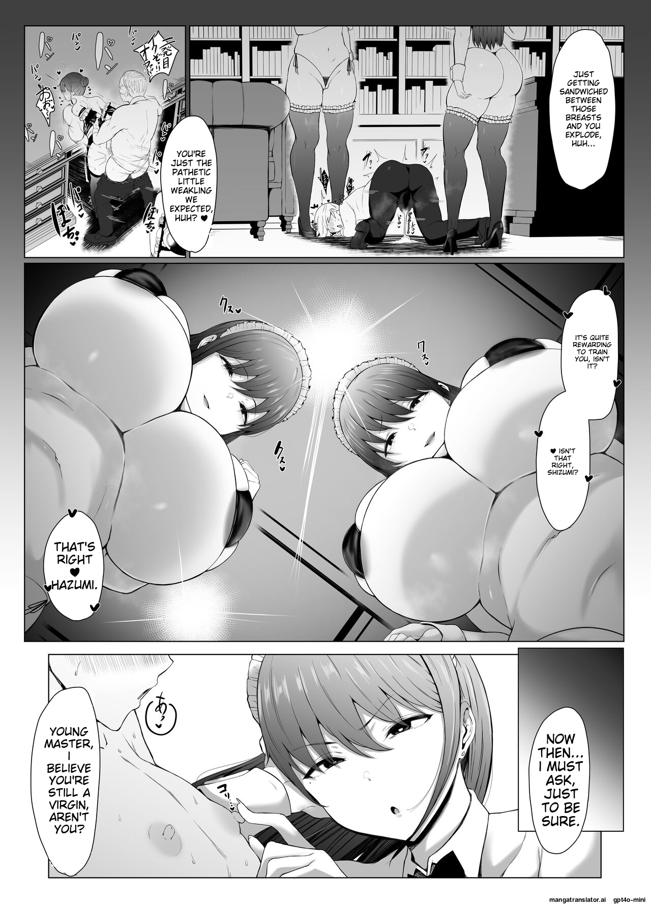 Koushinchou Futago Maid no Ochinpo Lesson - Page 10