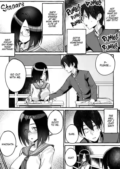 Kyonyuu Kanojo ni Hitasura Shibori Toraremakuru Hanashi | Squeeze Until Empty - Page 4