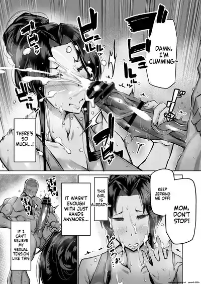Won't you jerk off my son's cock? ~A mother whose masturbation-monkey son's sexual needs became way too much trouble asks her mom friend for handjob advice~ - Page 10