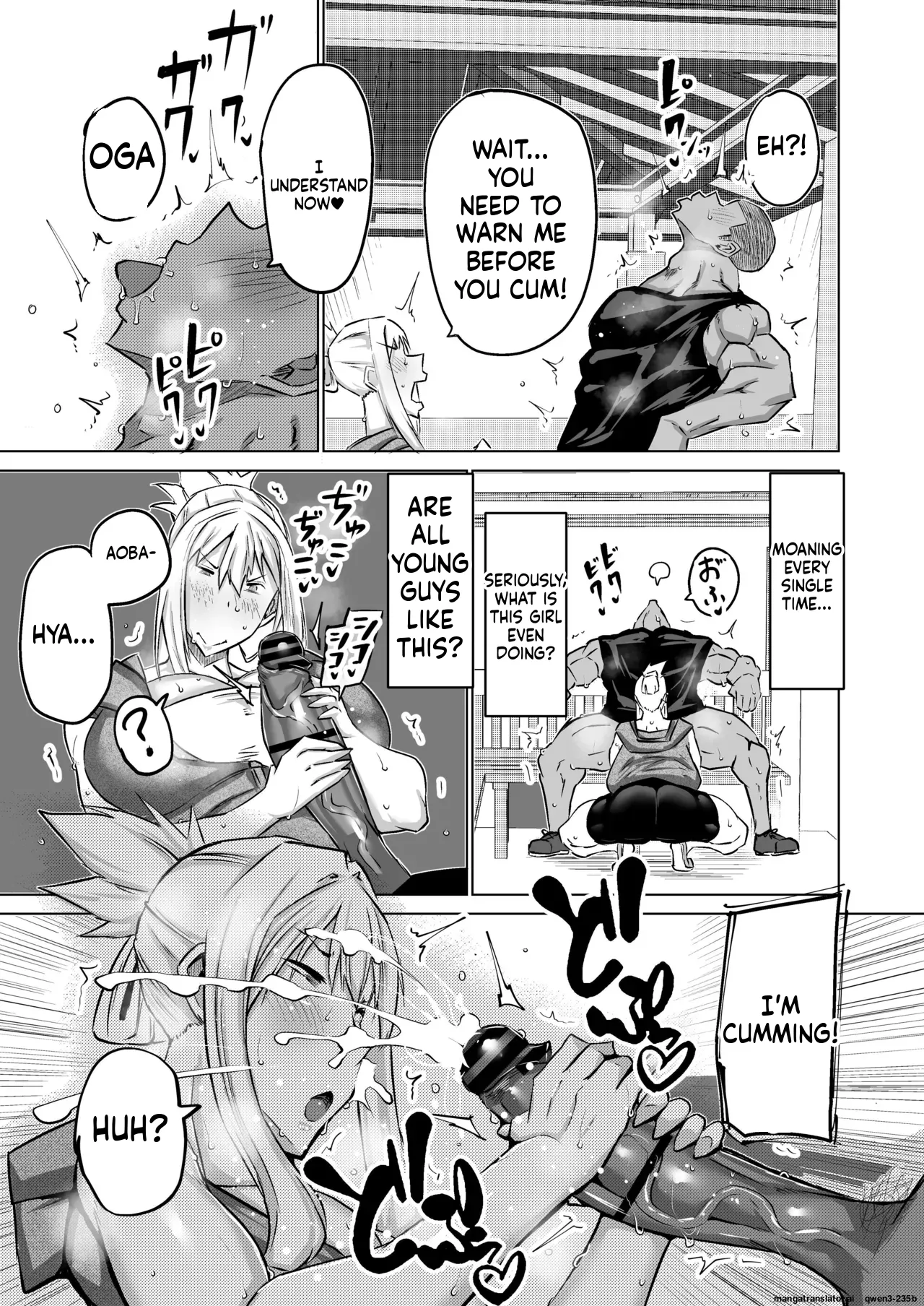 Won't you jerk off my son's cock? ~A mother whose masturbation-monkey son's sexual needs became way too much trouble asks her mom friend for handjob advice~ - Page 126