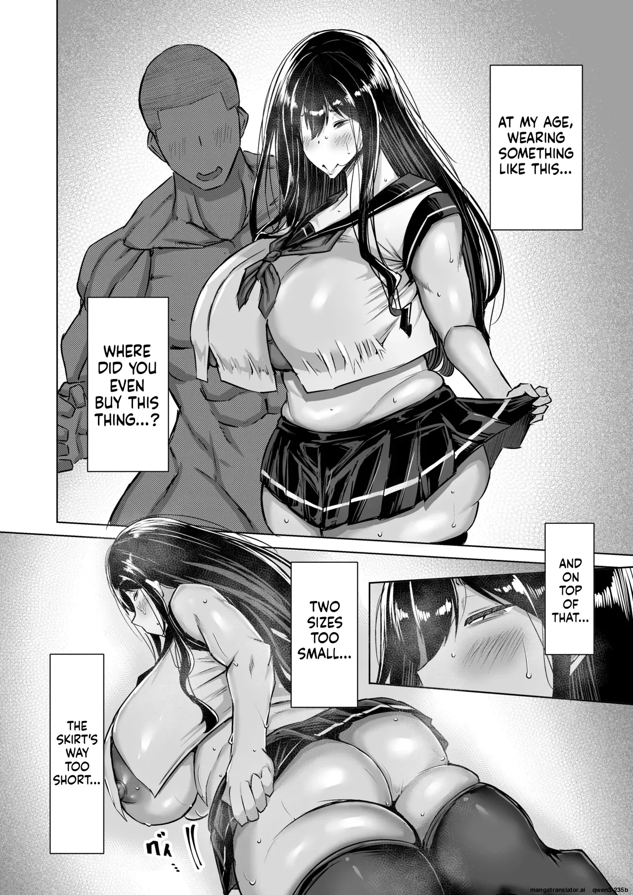 Won't you jerk off my son's cock? ~A mother whose masturbation-monkey son's sexual needs became way too much trouble asks her mom friend for handjob advice~ - Page 211