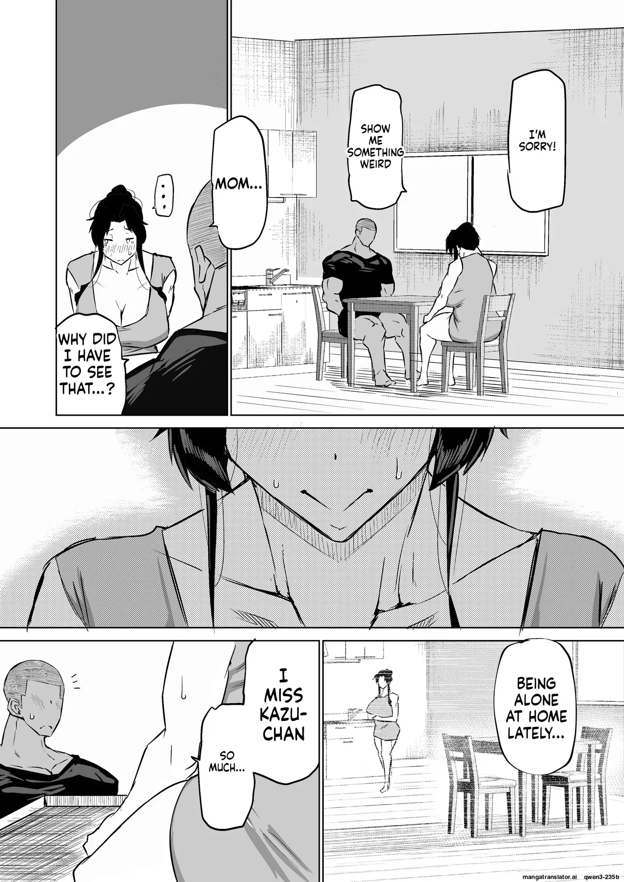 Won't you jerk off my son's cock? ~A mother whose masturbation-monkey son's sexual needs became way too much trouble asks her mom friend for handjob advice~ - Page 229