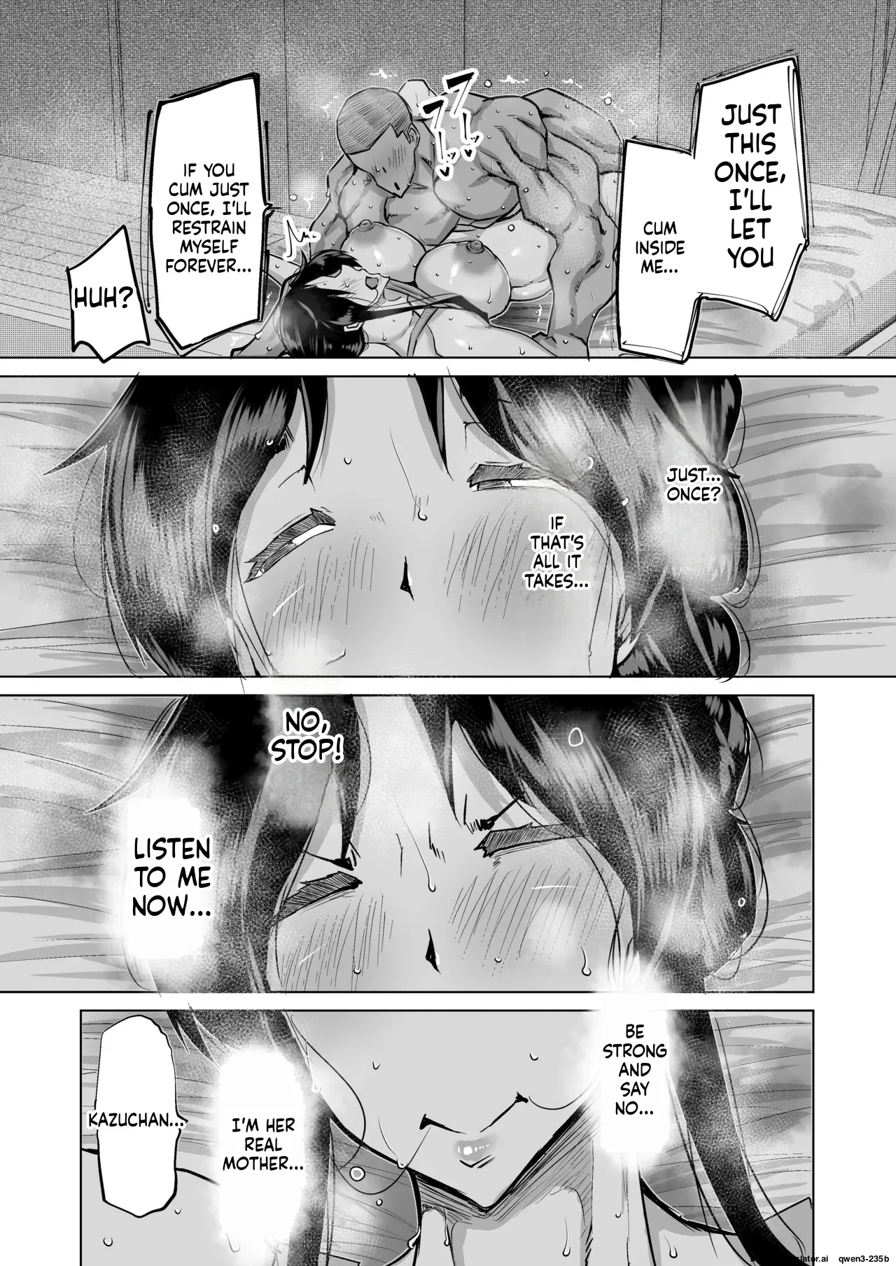 Won't you jerk off my son's cock? ~A mother whose masturbation-monkey son's sexual needs became way too much trouble asks her mom friend for handjob advice~ - Page 24