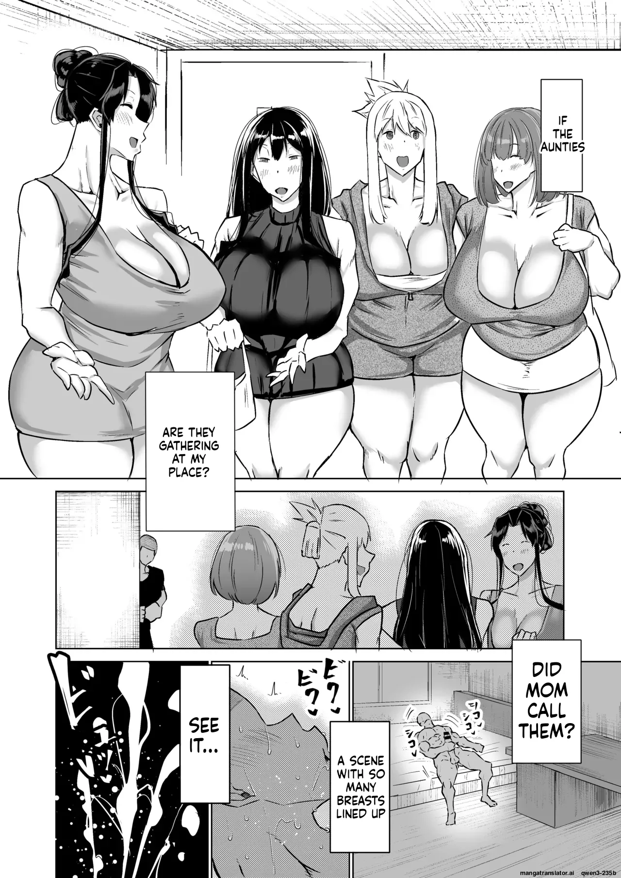 Won't you jerk off my son's cock? ~A mother whose masturbation-monkey son's sexual needs became way too much trouble asks her mom friend for handjob advice~ - Page 249
