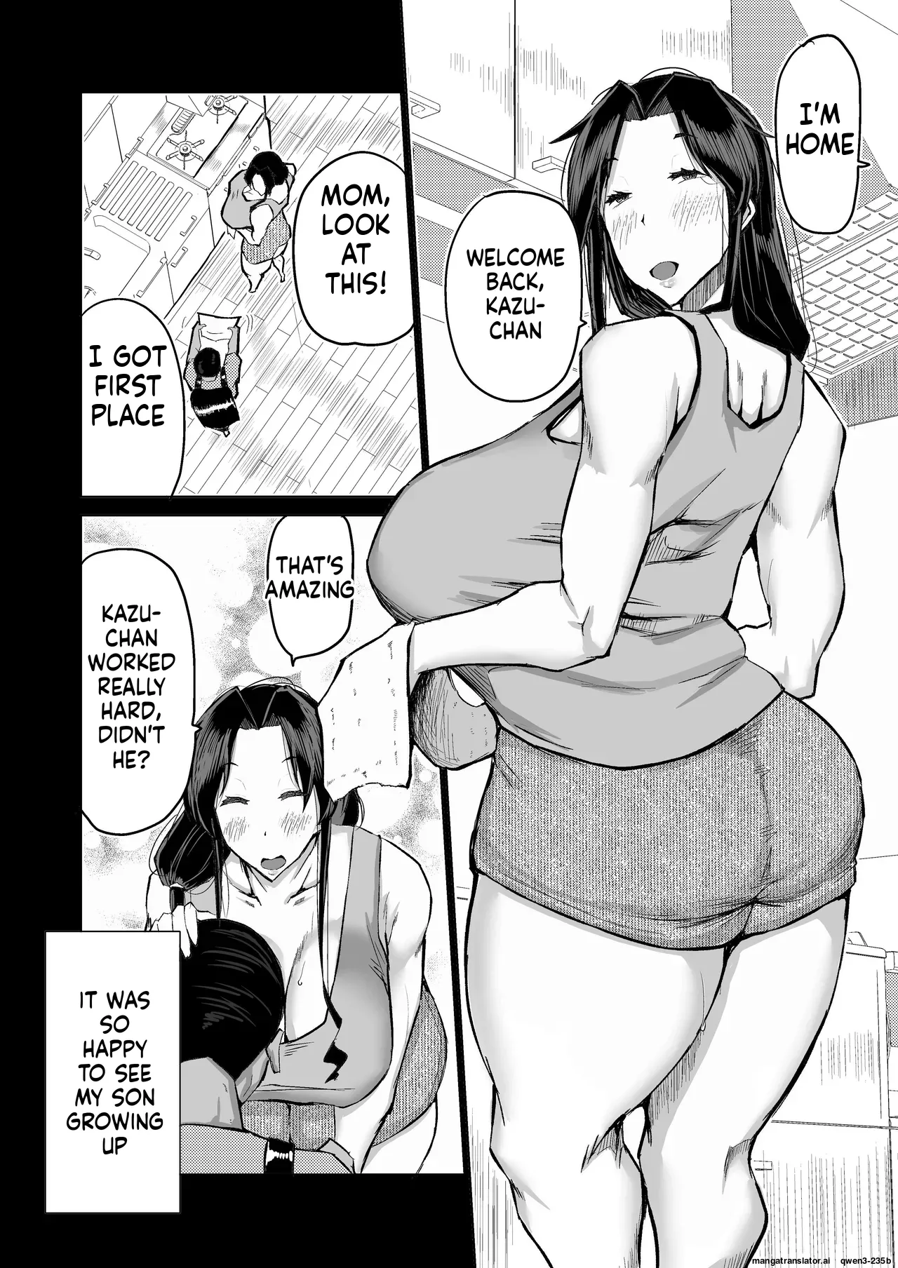 Won't you jerk off my son's cock? ~A mother whose masturbation-monkey son's sexual needs became way too much trouble asks her mom friend for handjob advice~ - Page 3
