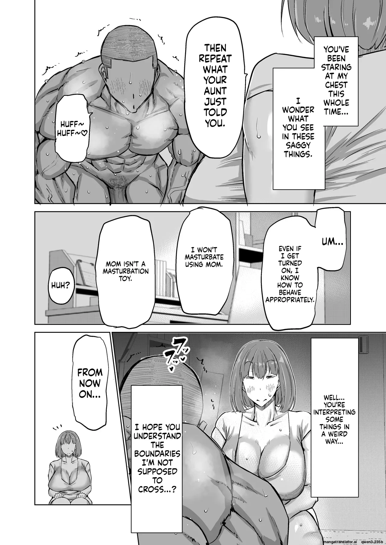 Won't you jerk off my son's cock? ~A mother whose masturbation-monkey son's sexual needs became way too much trouble asks her mom friend for handjob advice~ - Page 51
