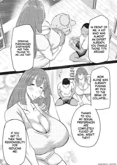 Won't you jerk off my son's cock? ~A mother whose masturbation-monkey son's sexual needs became way too much trouble asks her mom friend for handjob advice~ - Page 55