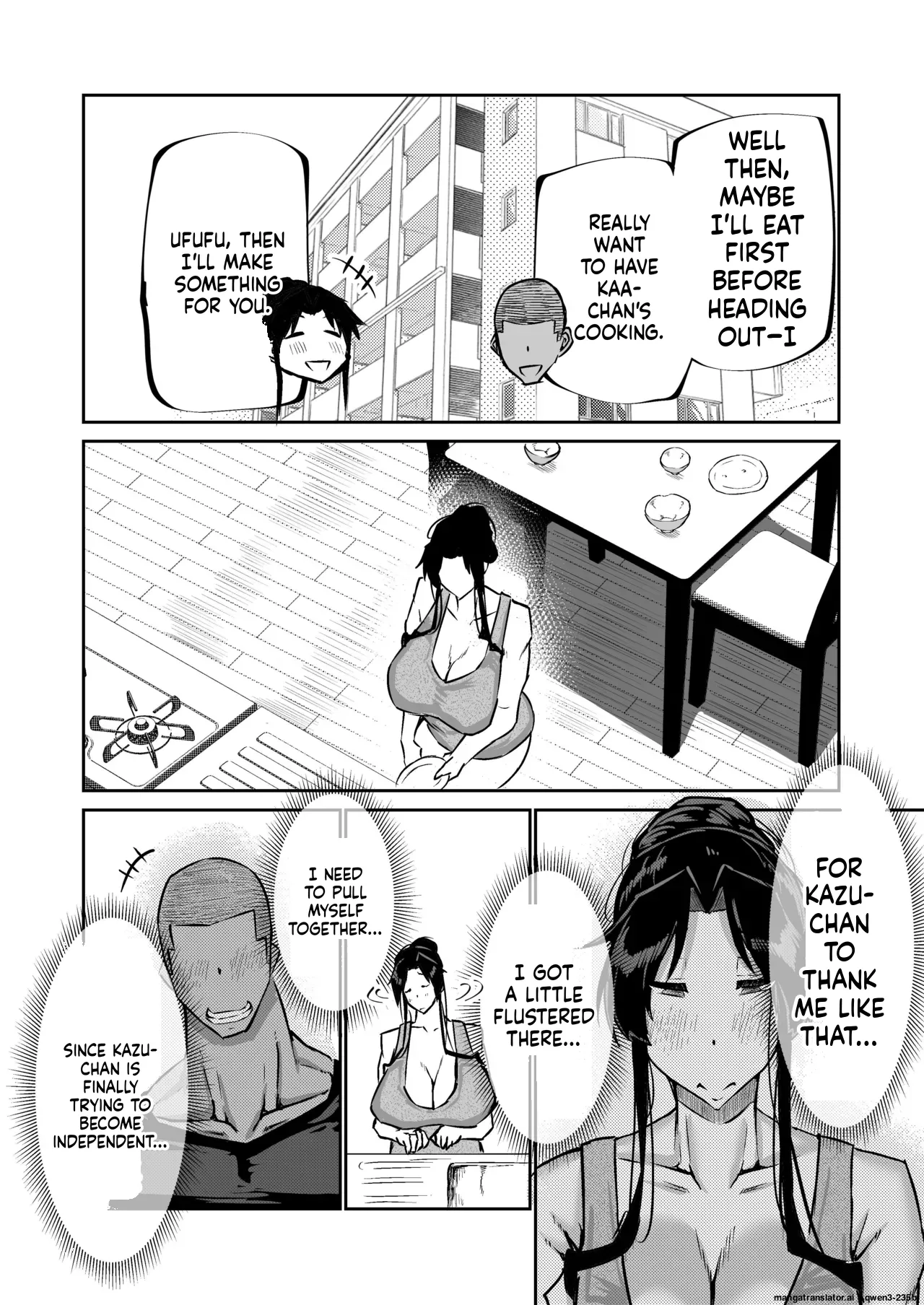 Won't you jerk off my son's cock? ~A mother whose masturbation-monkey son's sexual needs became way too much trouble asks her mom friend for handjob advice~ - Page 91