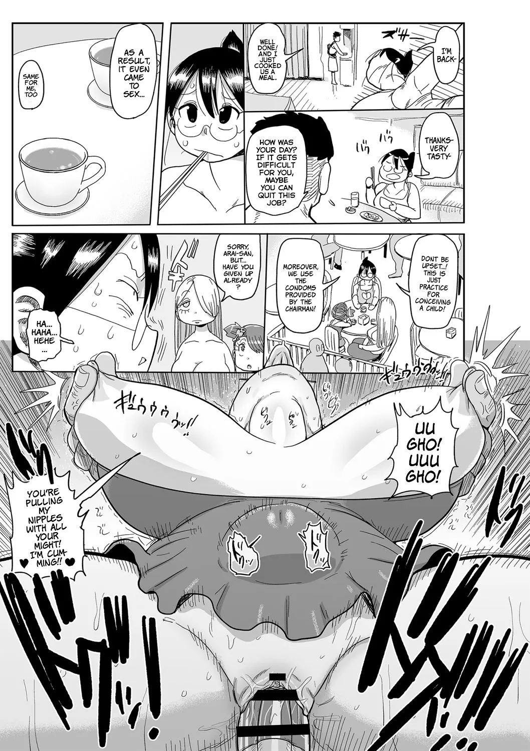 Komochi Tsuma no Arai-san | Arai-san, a Wife with a Child - Page 38