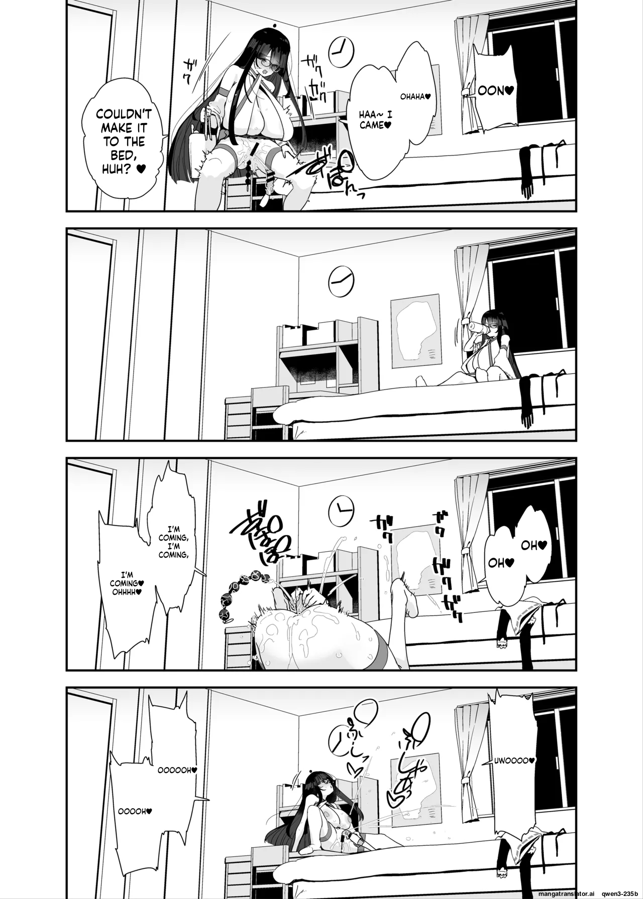 Dosukebe Kyonyuu Joshi ga Kazoku no Inai Renkyuu ni Hitasura Onanie Shimakuru Hanashi - Page 69