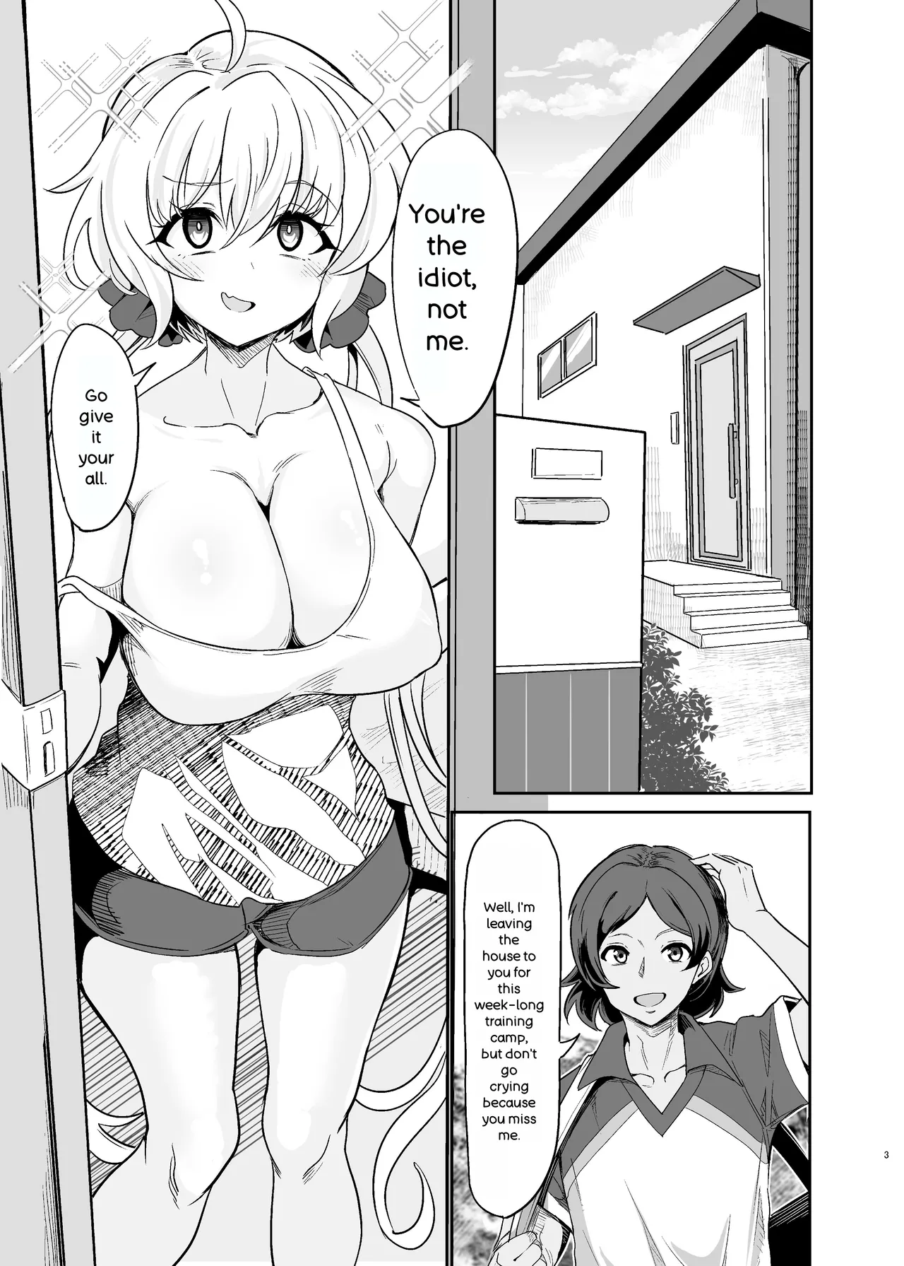 Moto Karekuzu no TNP ni Chotto Tsukareta Dake de Danna o Uragiru Hitozuma Kurisu - Page 3