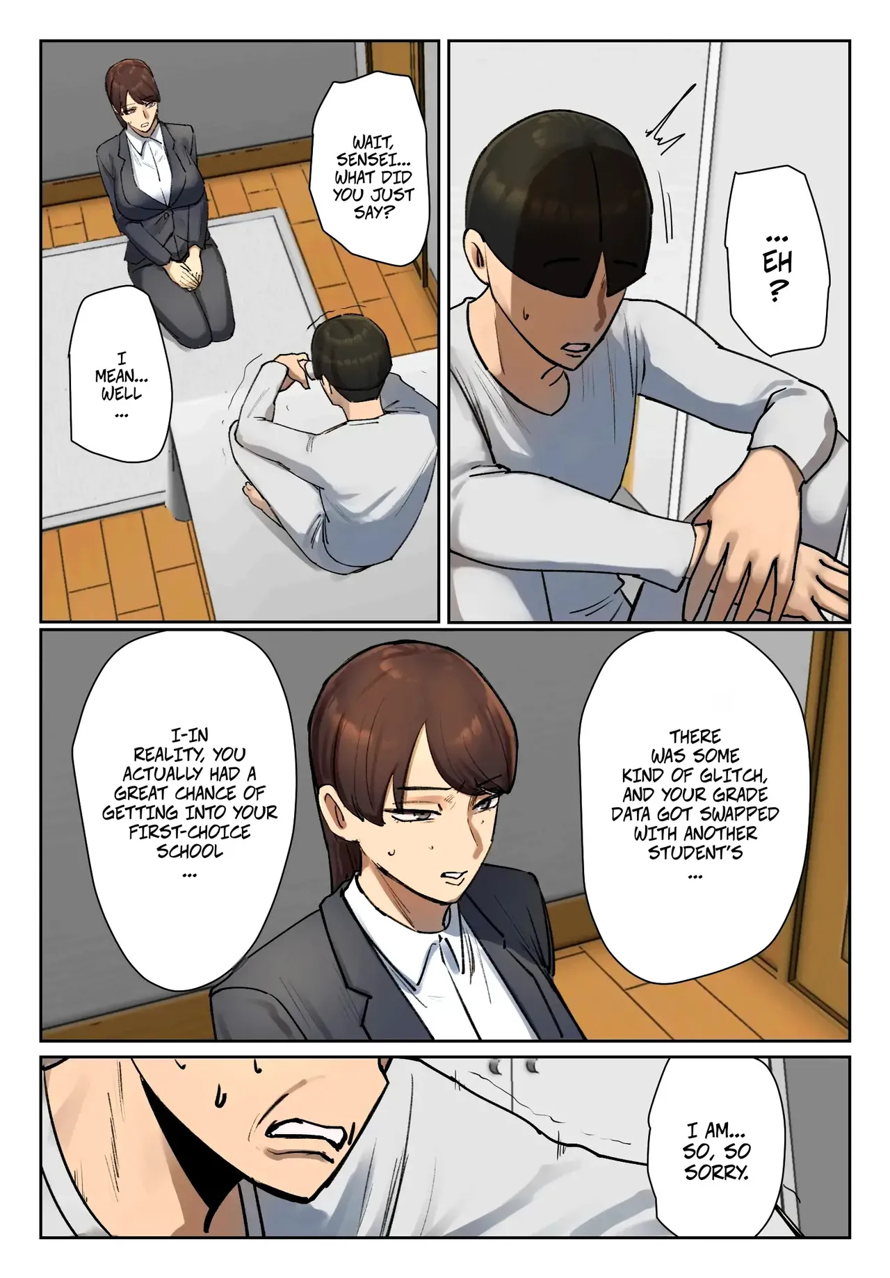 Strip Down To Your Underwear and Appologize To Your Student -- Seito no Shitagi o Tsukete Shazai Shiro - Page 12
